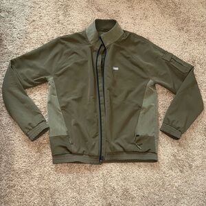FIGS Heather Olive Jacket
